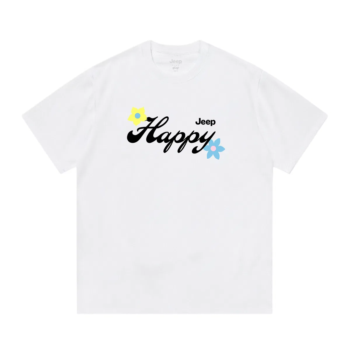Футболка хлопковая Crew Neck Jeep Heather Gray — фото 3