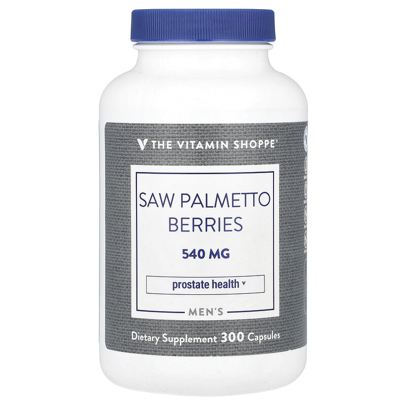

The Vitamin Shoppe, Мужские ягоды серенои, 540 мг, 300 капсул