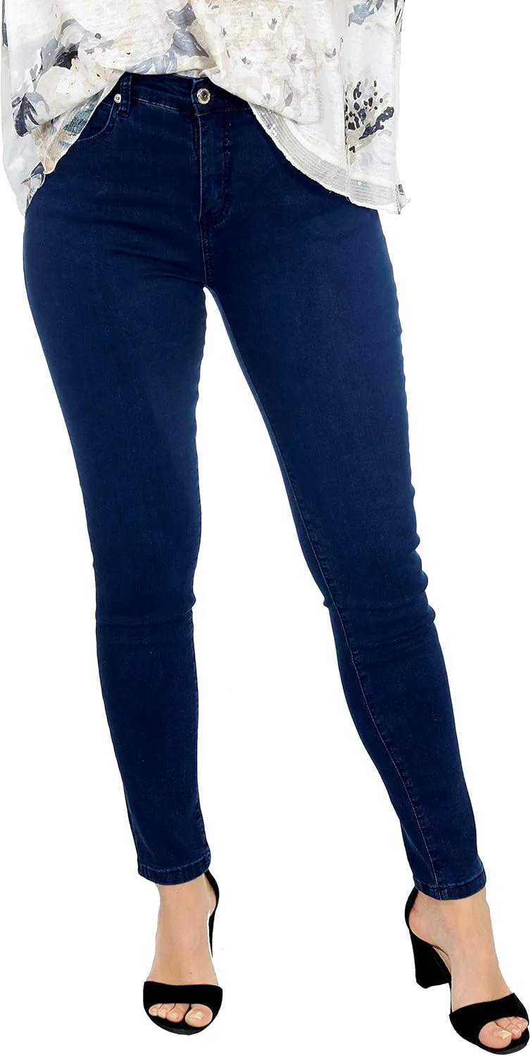 

TrueSlim прямые джинсы-леггинсы индиго