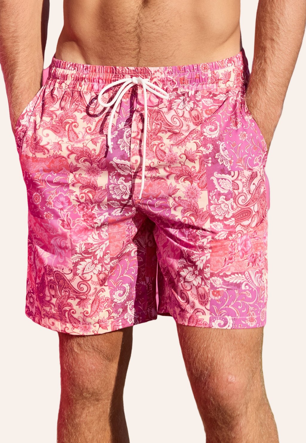 

Шорты для плавания FLORAL Cupshe, розовый