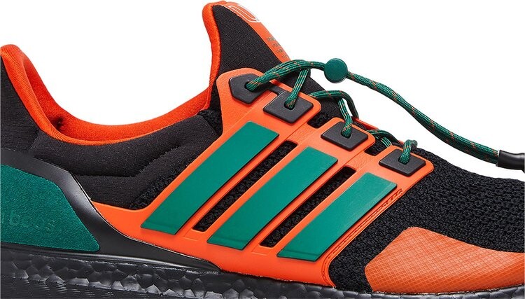 Кроссовки UltraBoost 1.0 'NCAA Pack - Miami', черный — фото 2