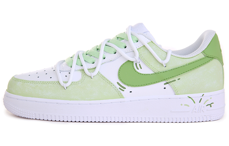 

Кроссовки Nike Air Force 1 Skateboarding Shoes Women's Low-top Green/White, светло-зеленый