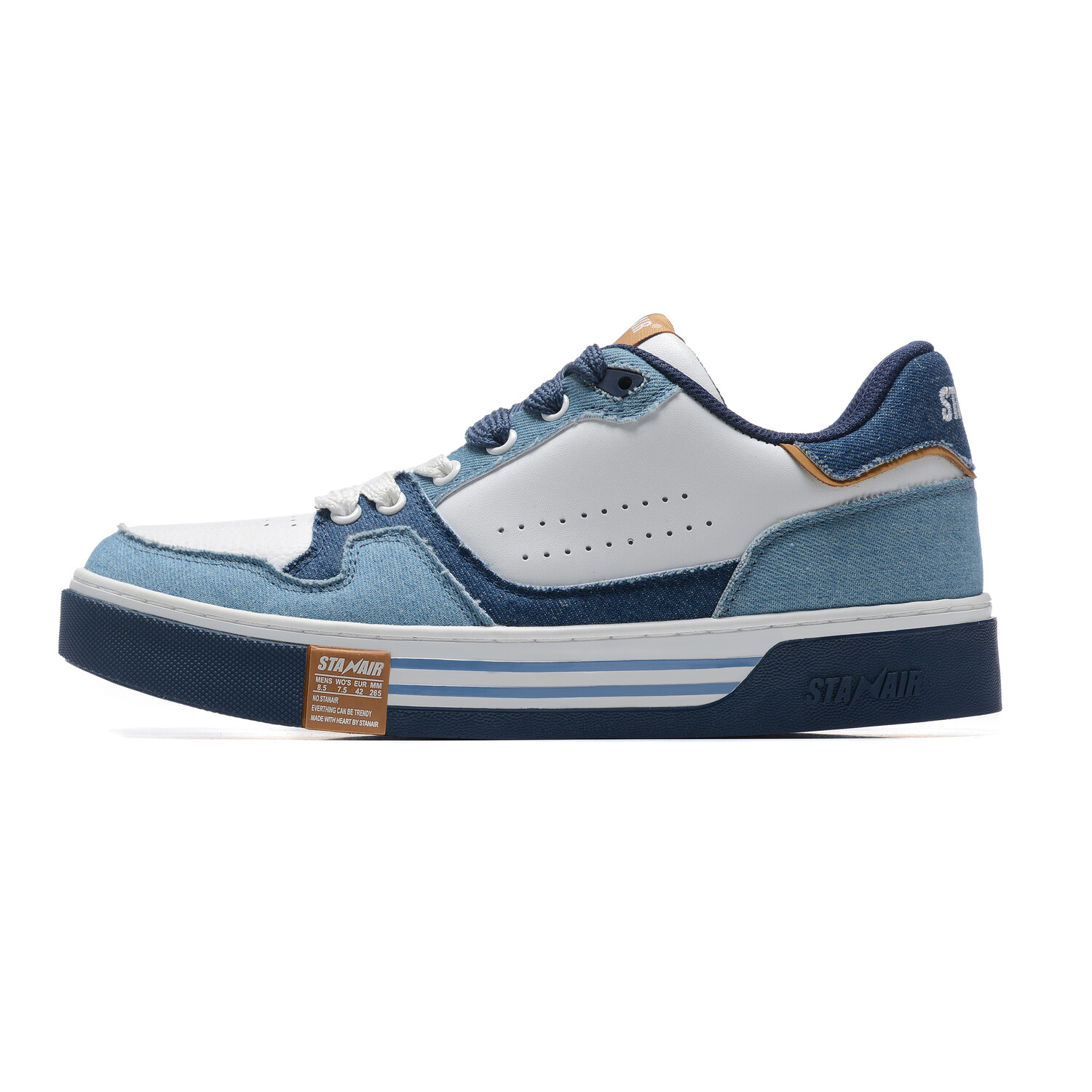

Кроссовки STANAIR Skateboarding Shoes Unisex Low-top, синий