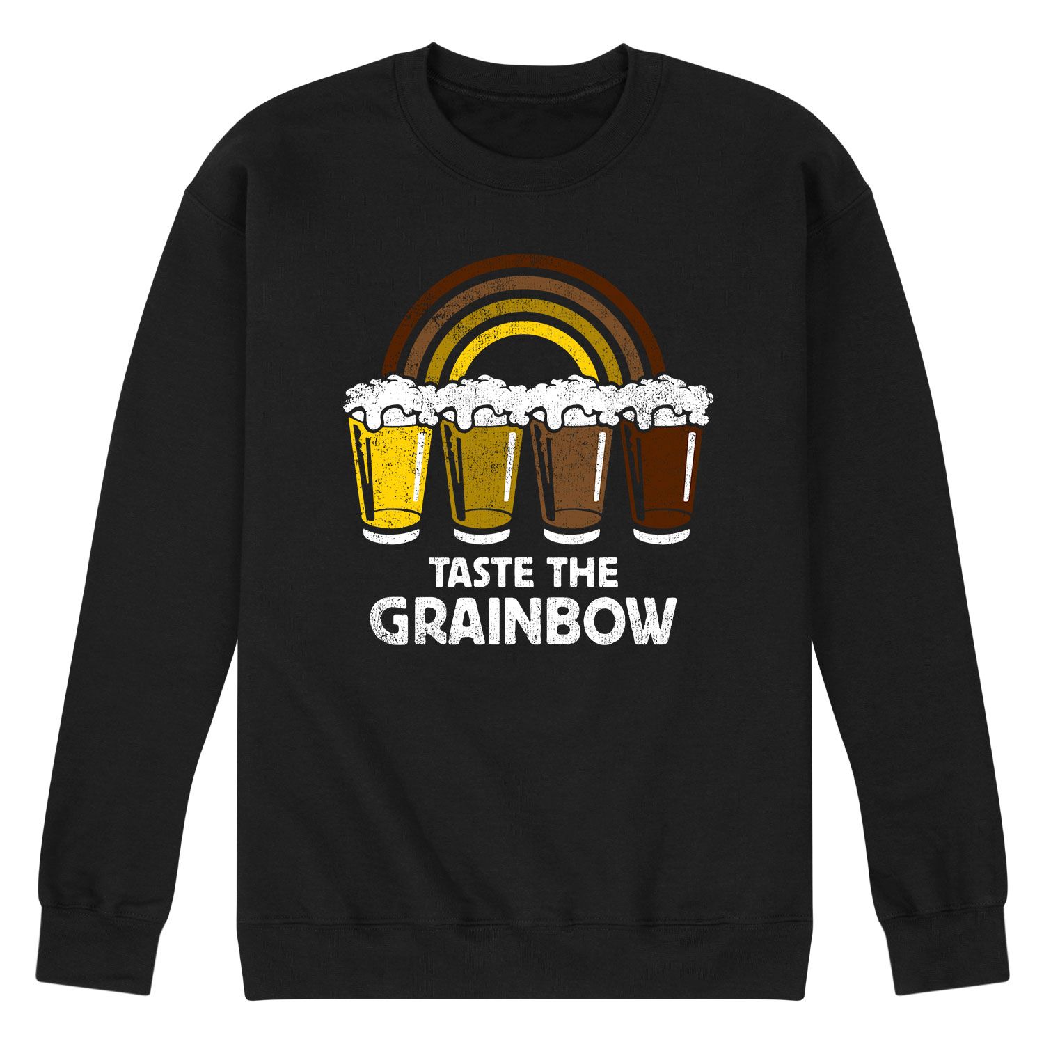 

Мужской свитшот с рисунком Taste the Grainbow Beer Licensed Character