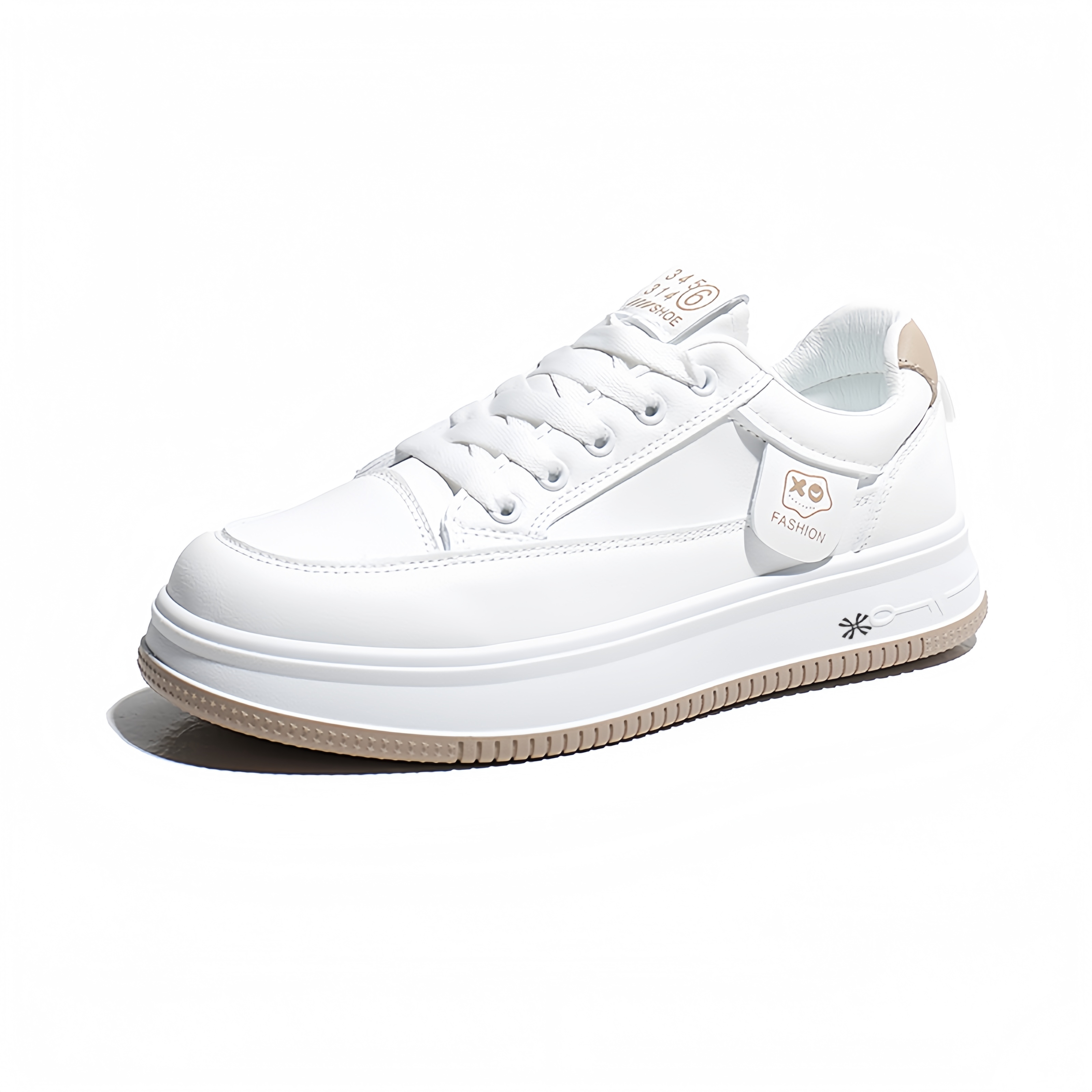 

Детские скейтерские кроссовки для подростков YUZHAOLIN, белый/хаки