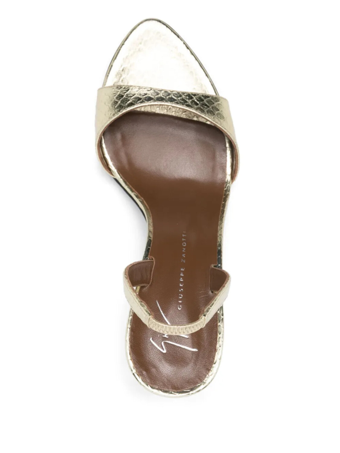 Giuseppe Zanotti босоножки Lilibeth 90, золотой — фото 4