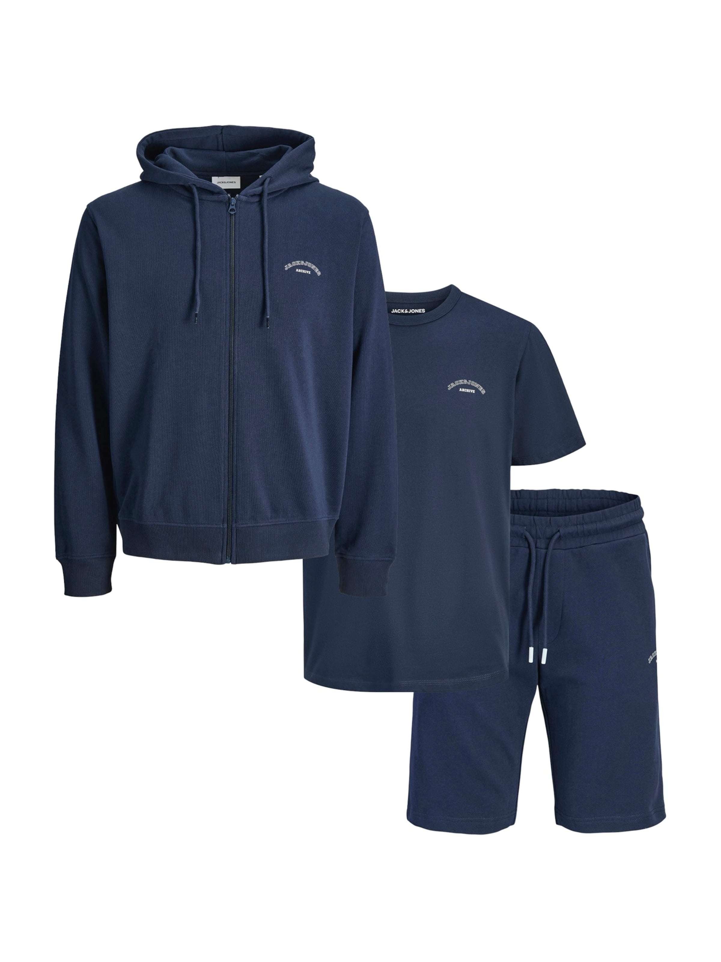 

JACK & JONES Спортивный костюм 'JJCOLLEGE' в цвете Navy