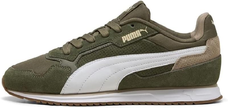 Мужские кроссовки Puma St Miler, белый/зеленый — фото 4