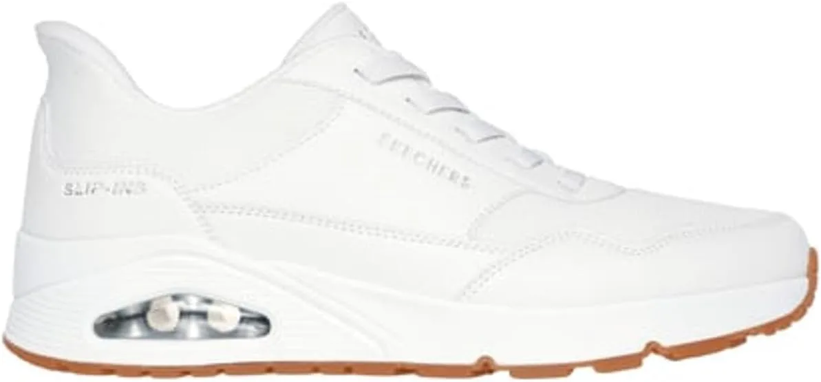 Мужские кроссовки Skechers Uno - Banksia без застежек, белый — фото 4