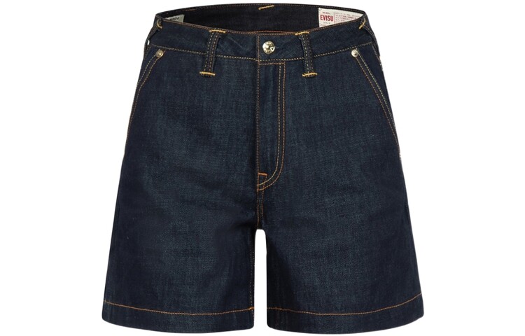 

Джинсовые шорты женские джинсовые синие Evisu