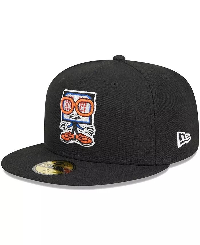 

Черные мужские часы Syracuse Mets Theme Nights Clocks 59FIFTY приталенная шляпа New Era, черный