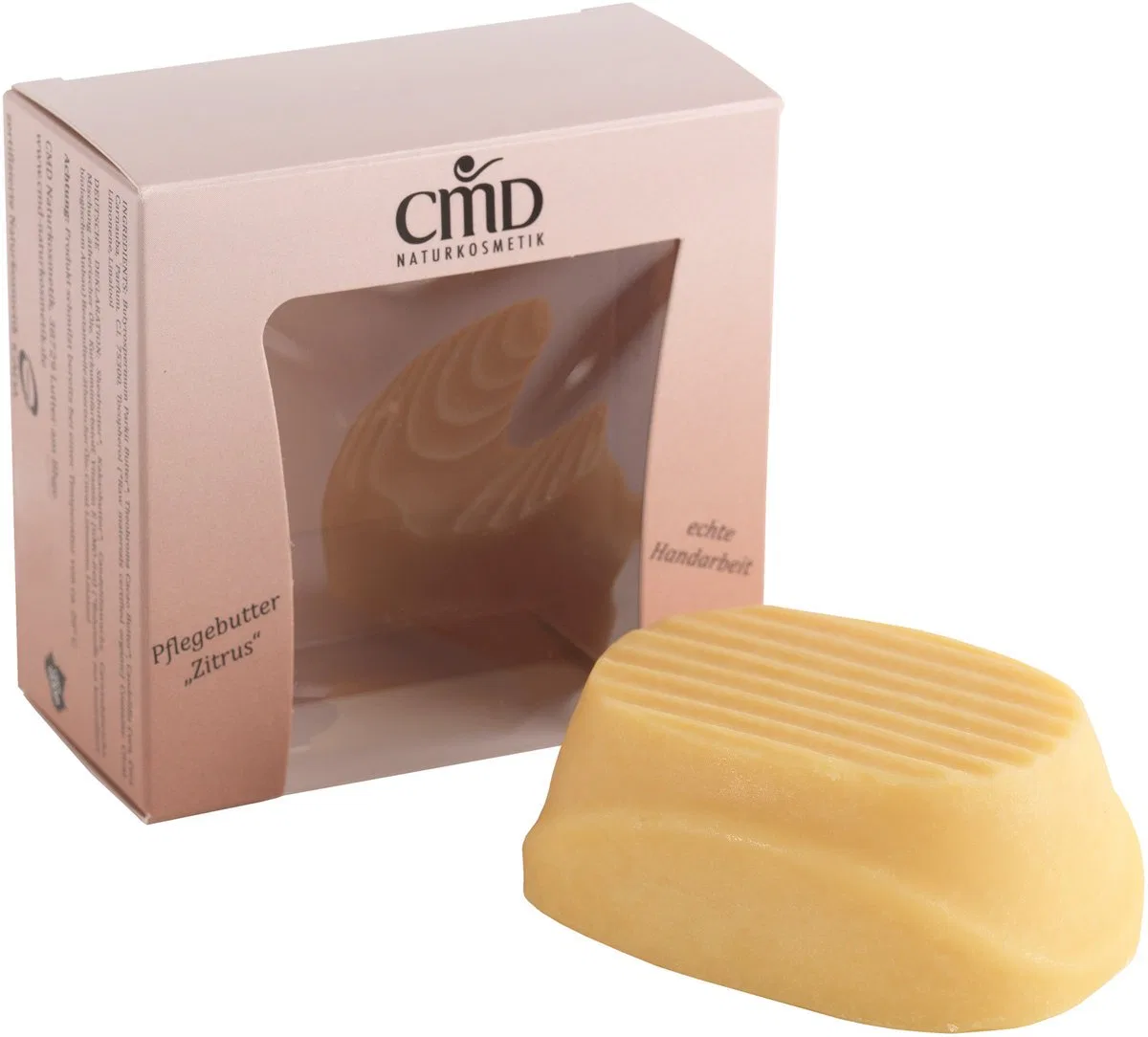 Массажное масло CMD Naturkosmetik Pflegebutter Zitrus с цитрусовым ароматом, 80 г Cmd Naturkosmetik