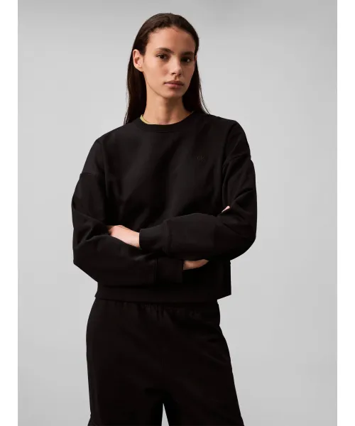 

Толстовка Relaxed fit Calvin Klein Jeans, черный