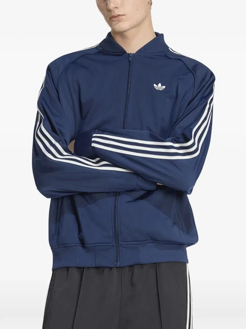 Толстовка Britcore Superstar на молнии Adidas, синий
