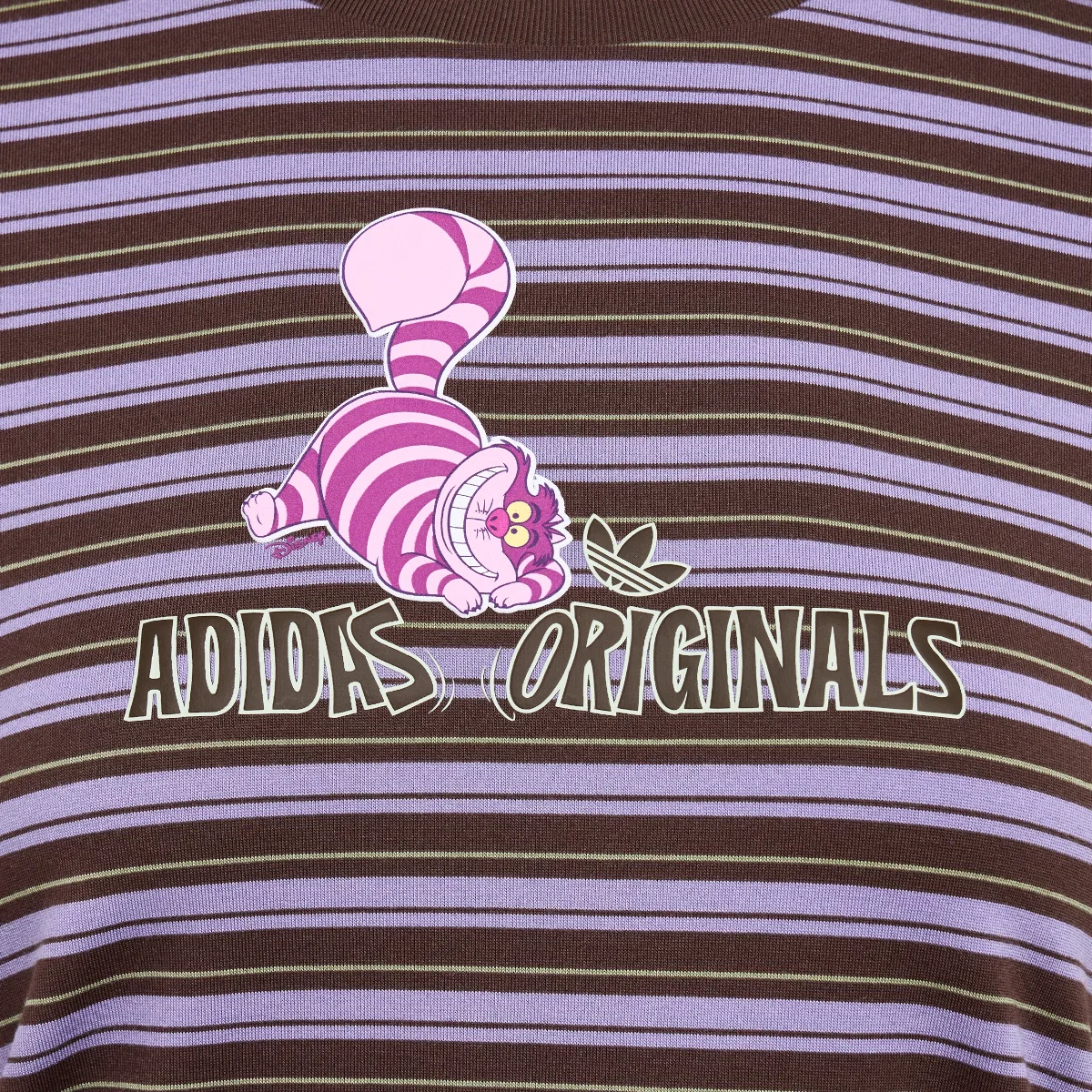 Футболка Adidas Originals x Disney Women's Magical Light Purple/Tent Green/Brown — фото 3
