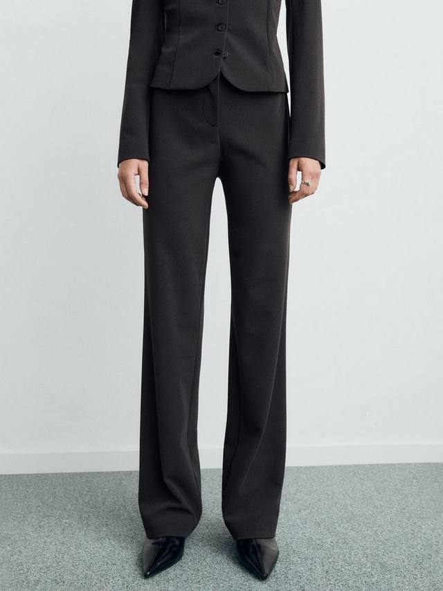 

Прямые брюки Klumi Mango, Grey