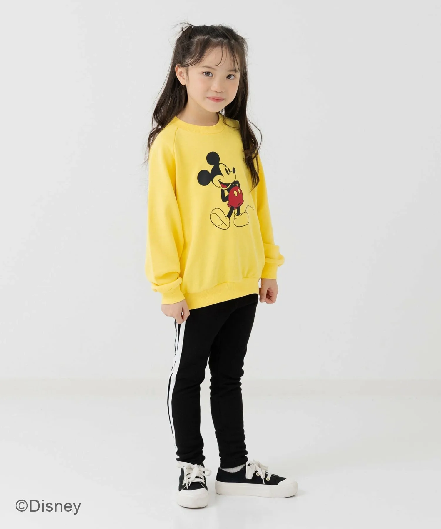 Толстовка из флиса с пигментными вставками Disney, mustard — фото 4