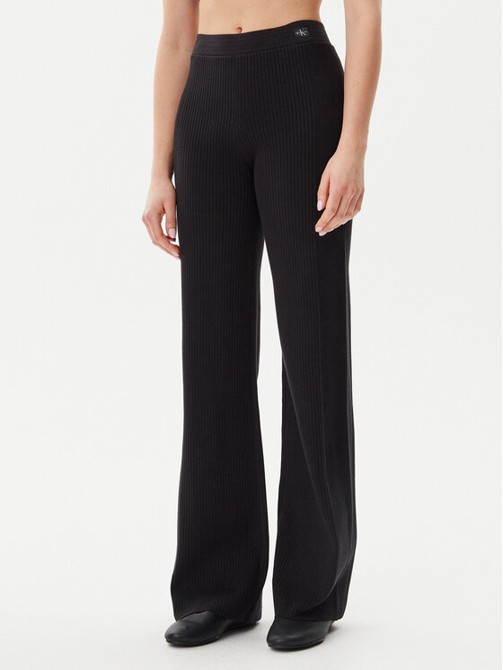 

Облегающие трикотажные брюки J20J225336 Calvin Klein Jeans, черный