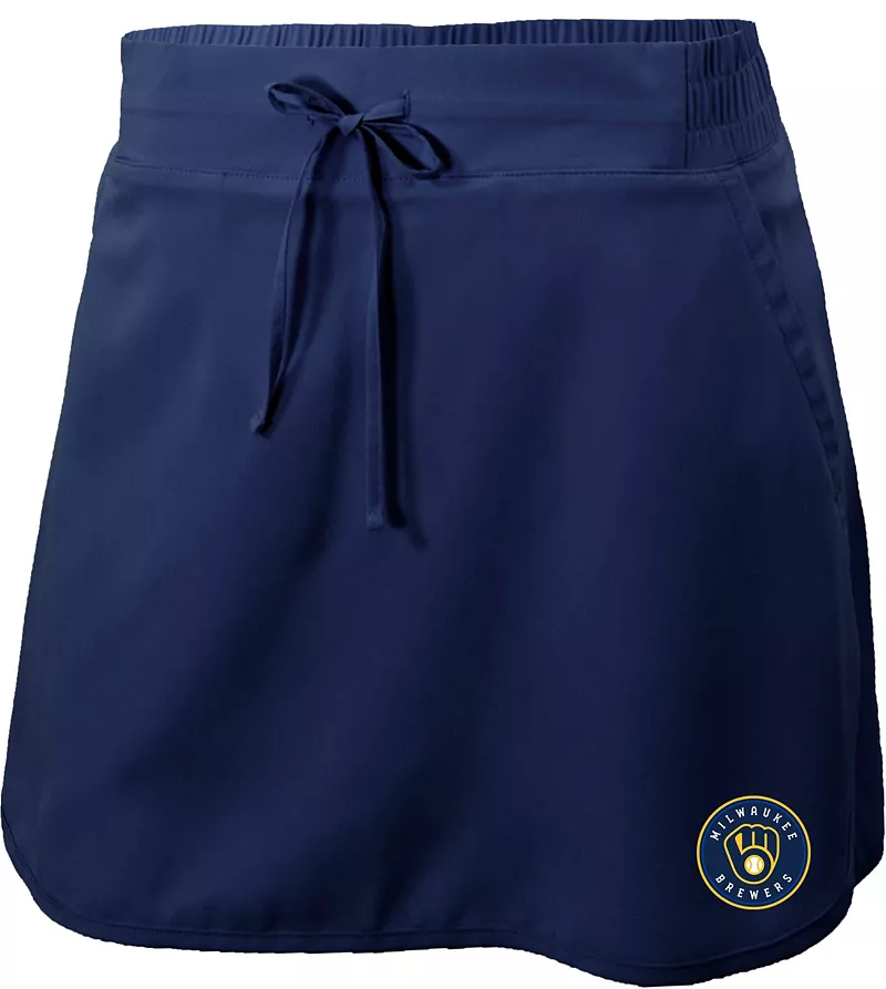 

Женские шорты Columbia Milwaukee Brewers Omni-Wick Lakewood Pines, темно-синий