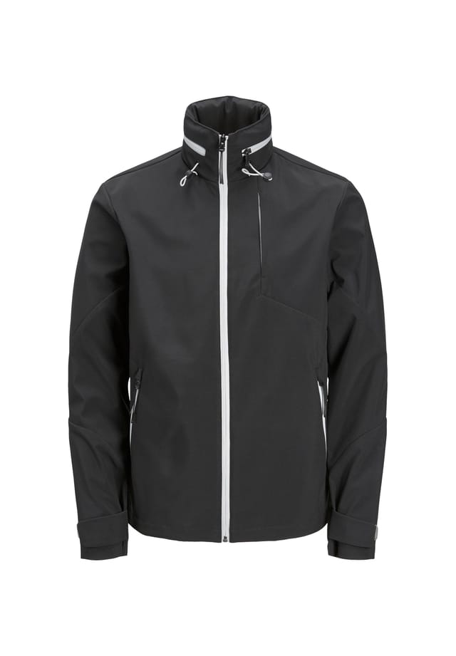 

Куртка флит переходная куртка Jack & Jones, черный
