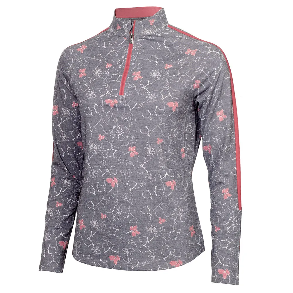

Толстовка Green Lamb Mae half zip, серый