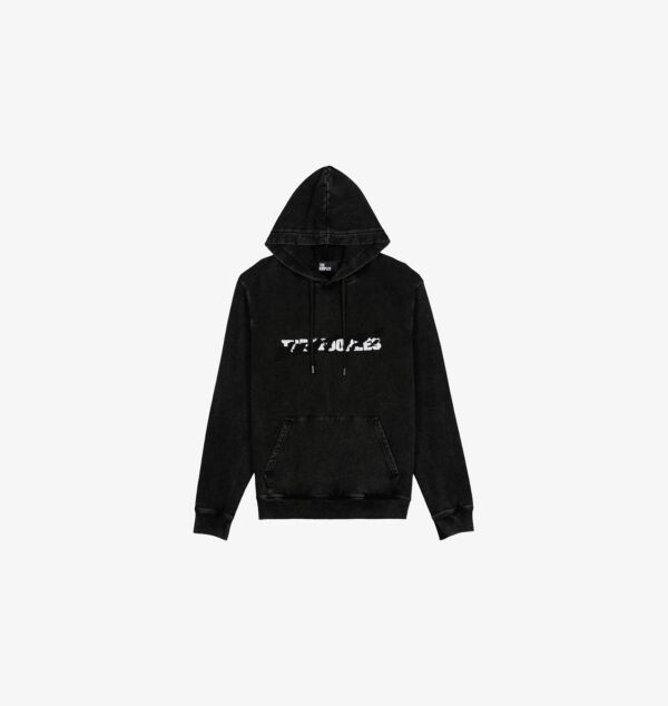 

Толстовка из хлопкового джерси с фирменным принтом The Kooples, черный