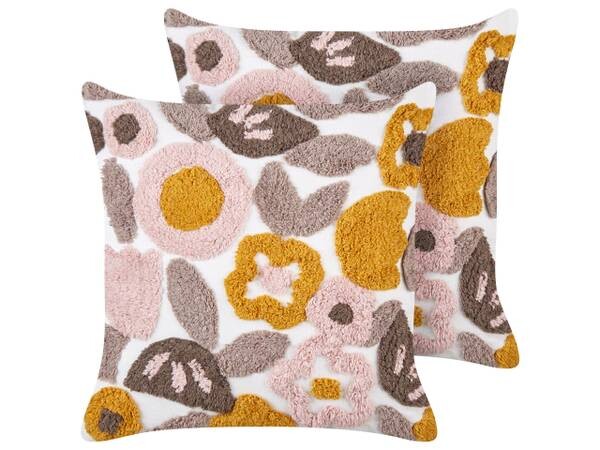

Подушка Beliani 2 шт KANDIARO, 45x45x45 см, многоцветный