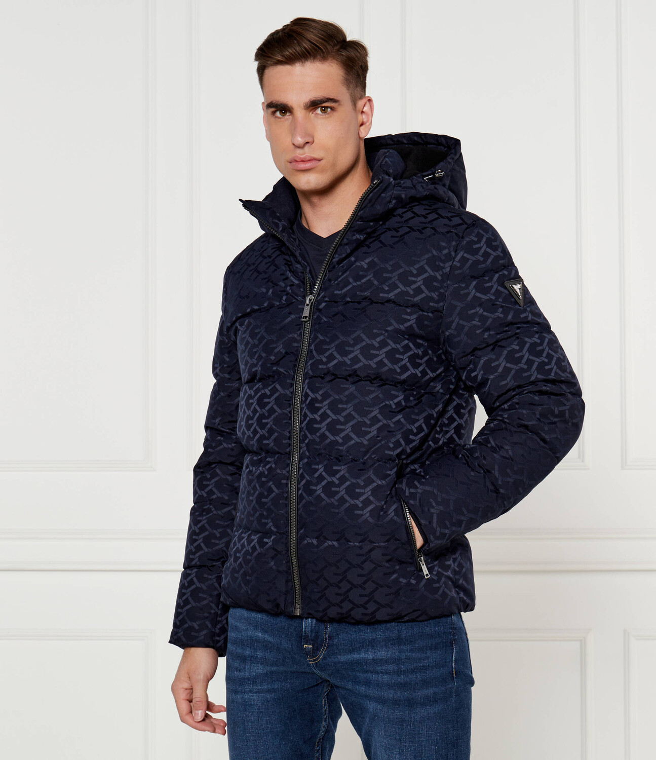 

Куртка GUESS Regular Fit, темно-синий
