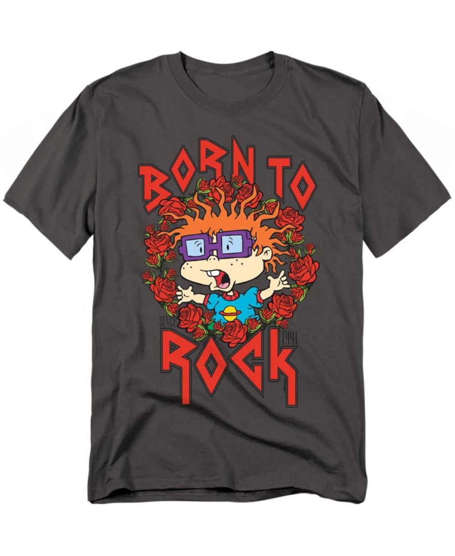 

Мужская футболка "Чакки родился, чтобы рокерить" Rugrats, Charcoal, Черный, Мужская футболка "Чакки родился, чтобы рокерить" Rugrats, Charcoal