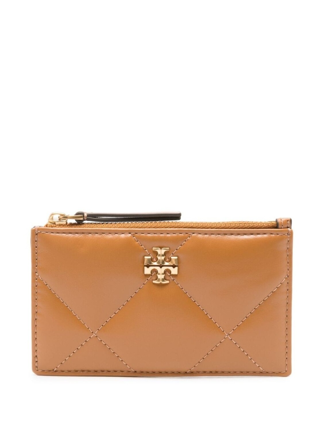 

Tory Burch стеганый картхолдер Kira, коричневый