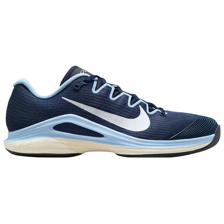 Nike Vapor 12 низкие теннисные кроссовки unisex blue white — фото 3