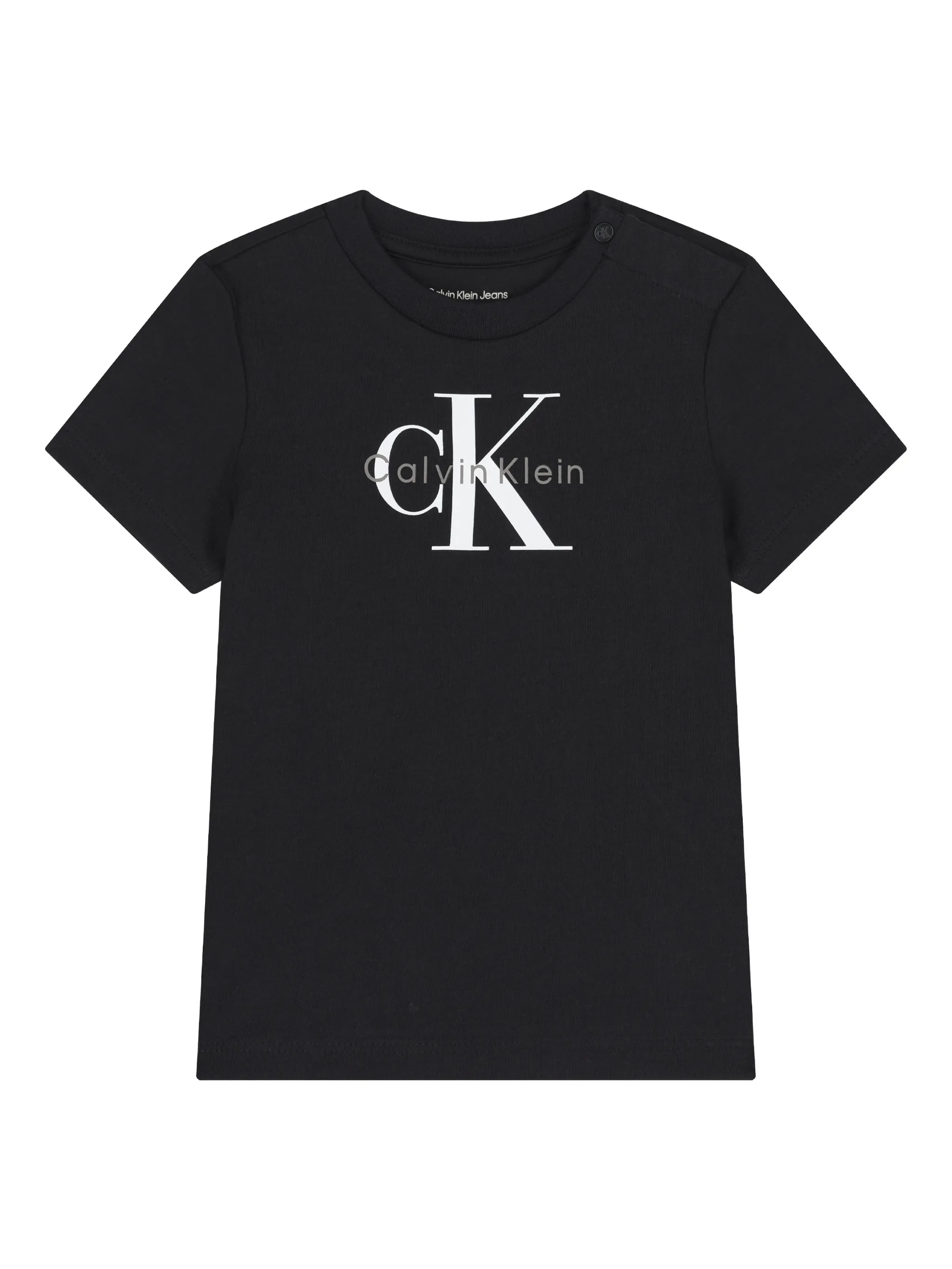 

Футболка с логотипом Calvin Klein Kids, черный