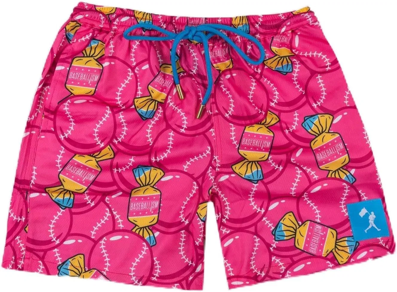 Шорты для бейсбола Youth Bubbles and Doubles Original Bubble Gum Baseballism, розовый