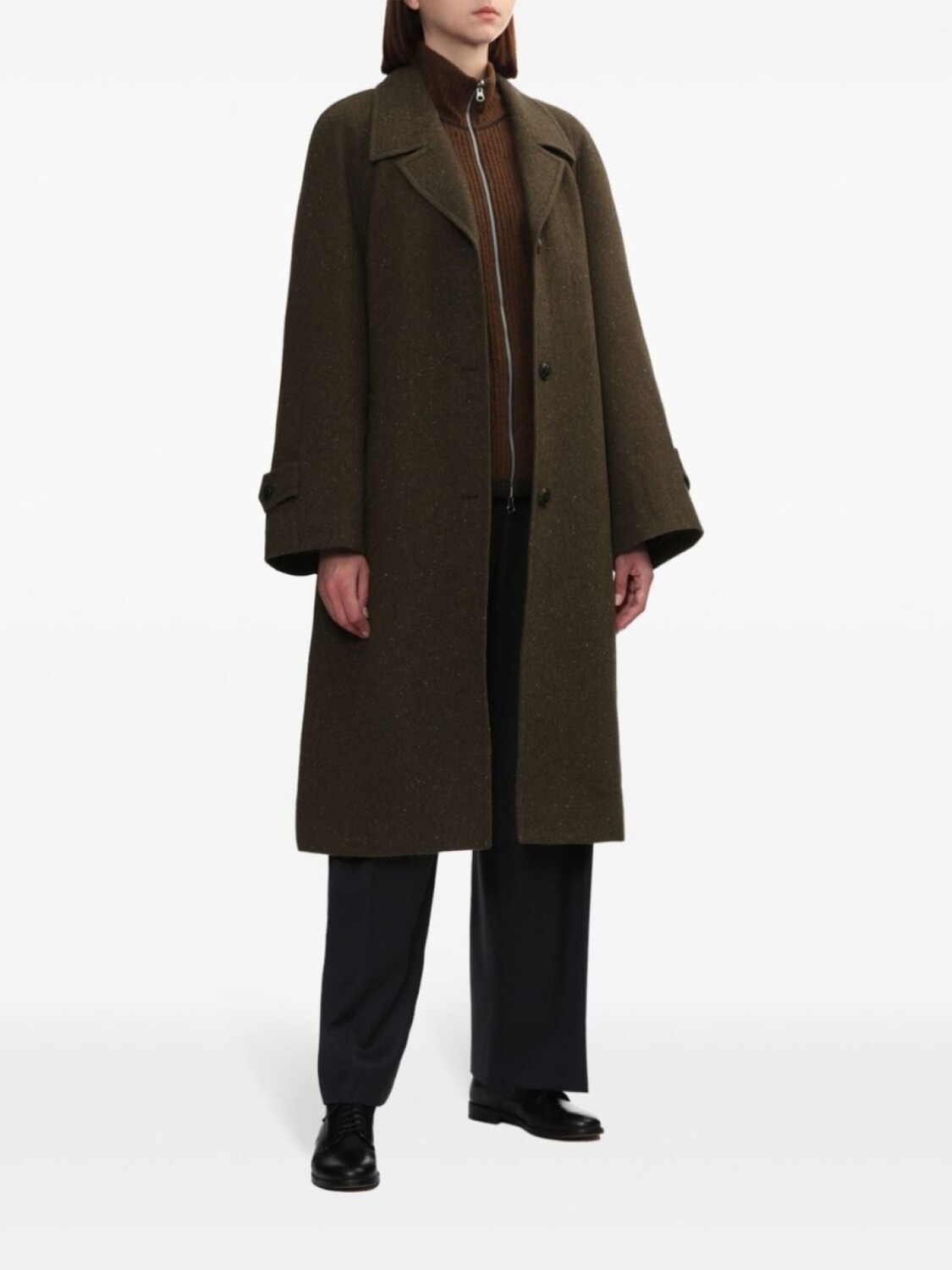

Низкие классические брюки широкого кроя Low Classic, синий