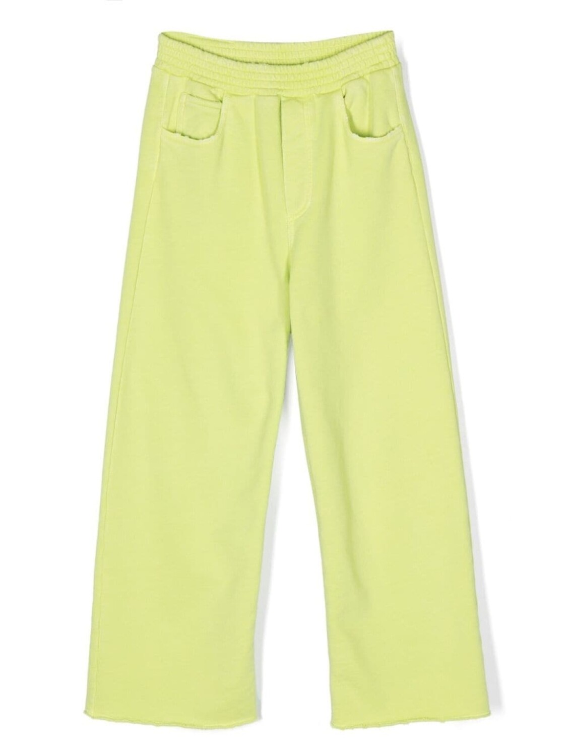 

Прямые брюки MM6 Maison Margiela Kids, зеленый