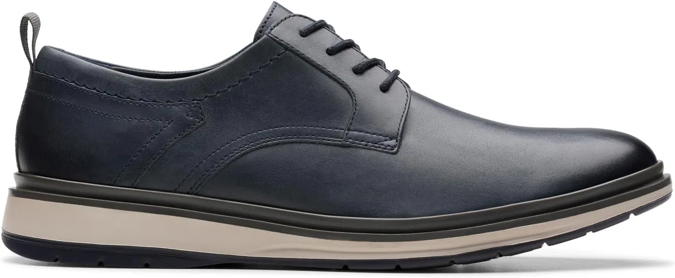 Clarks - - Мужские низкие туфли Chantry, Navy Leather — фото 2