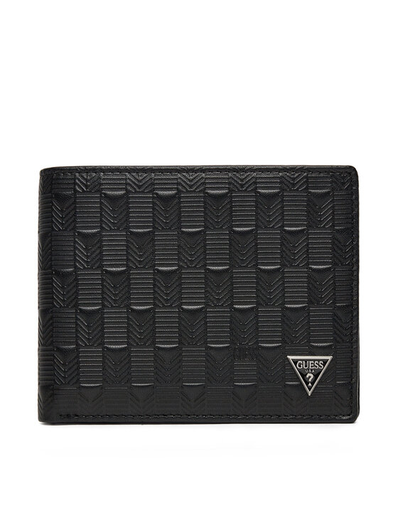 

Маленький мужской кошелек SMMADL LEA20 Guess, черный