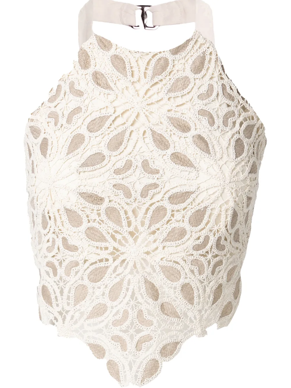 

Топ Siri без рукавов JBQ, белый