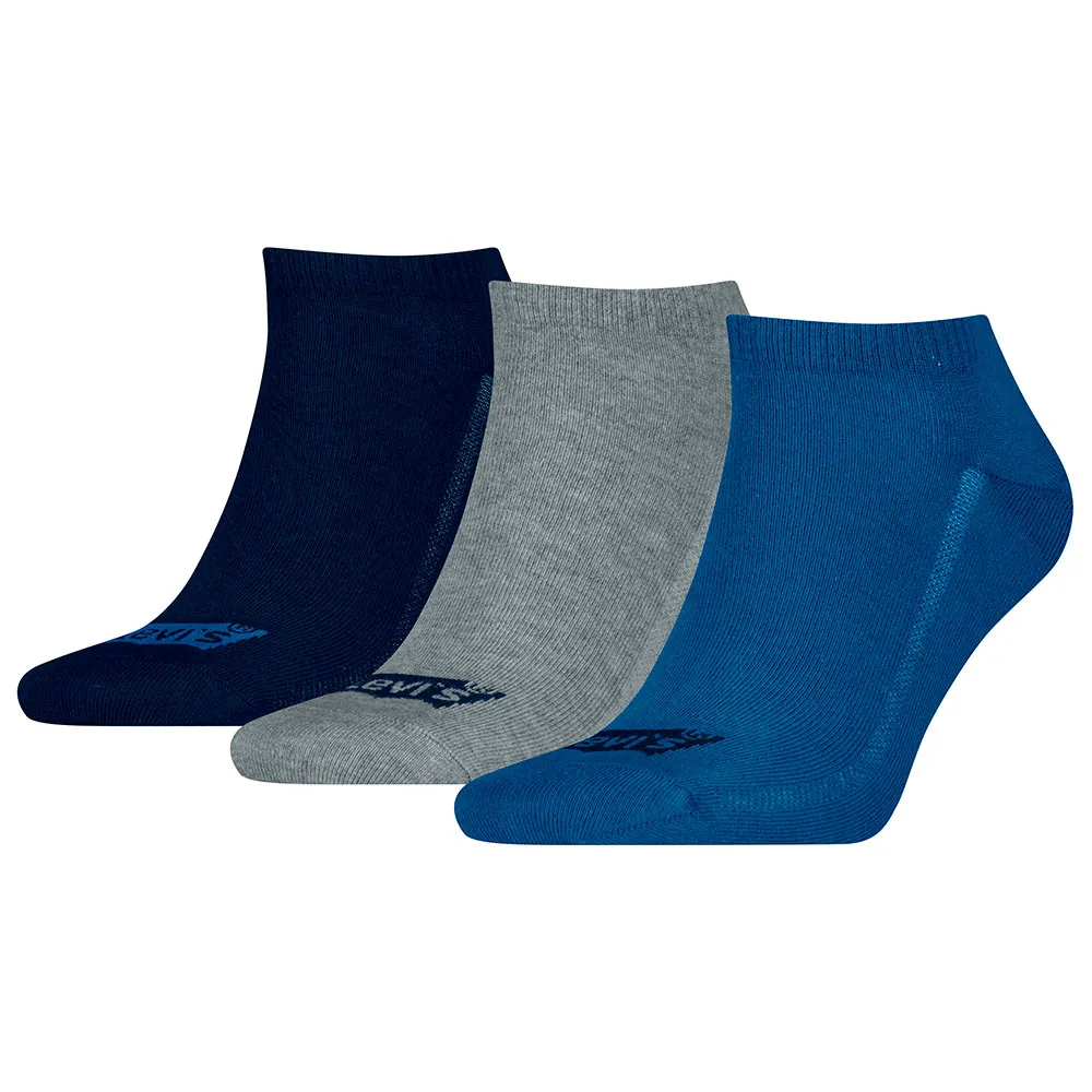 

Носки 3 шт Levi's Low Cut Batwing Logo, синий
