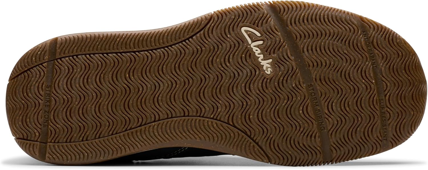Мужские лоферы Clarks Sailview с шнуровкой, Navy Nubuck — фото 4