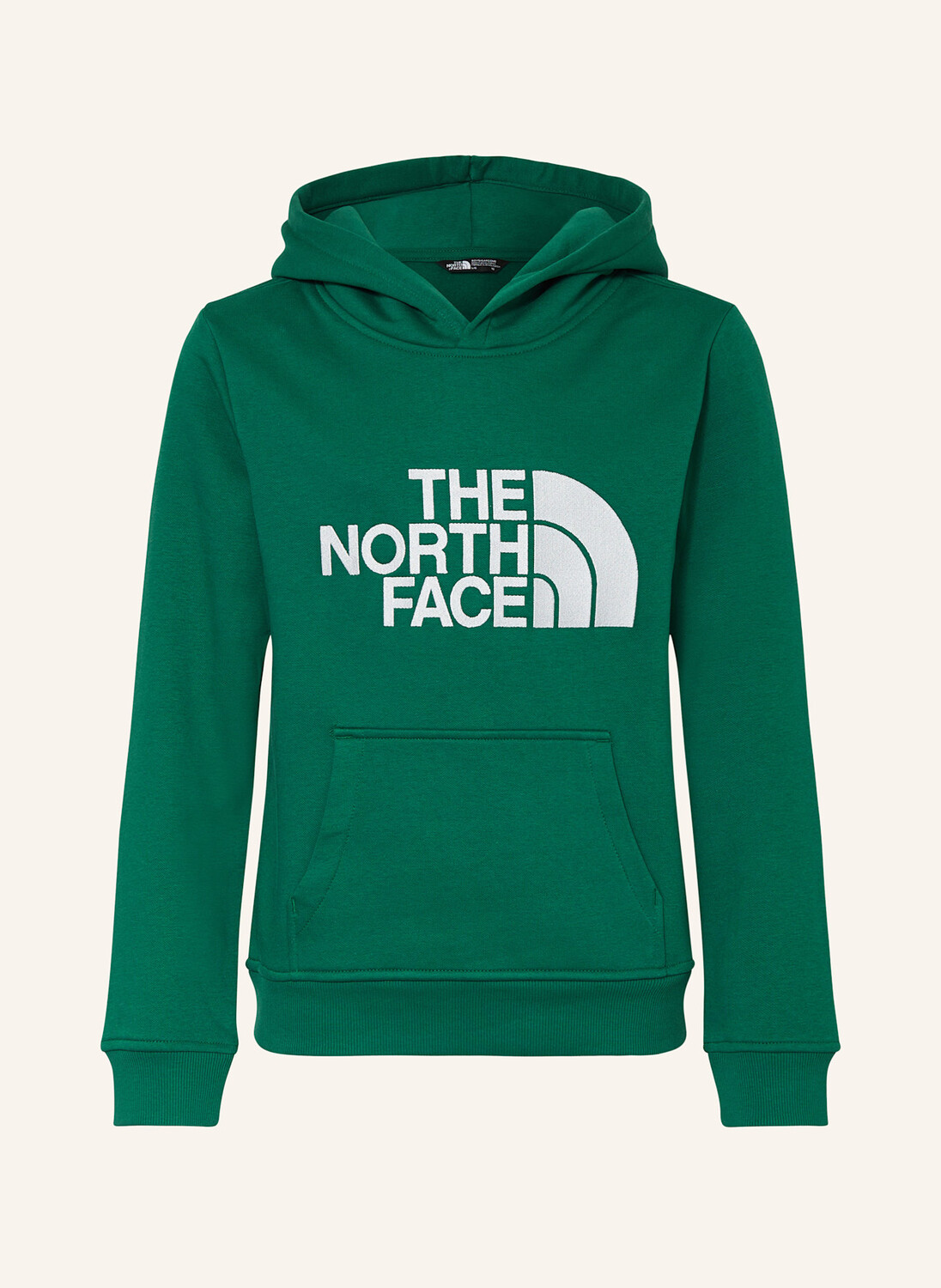 

Толстовка с капюшоном The North Face, зеленый