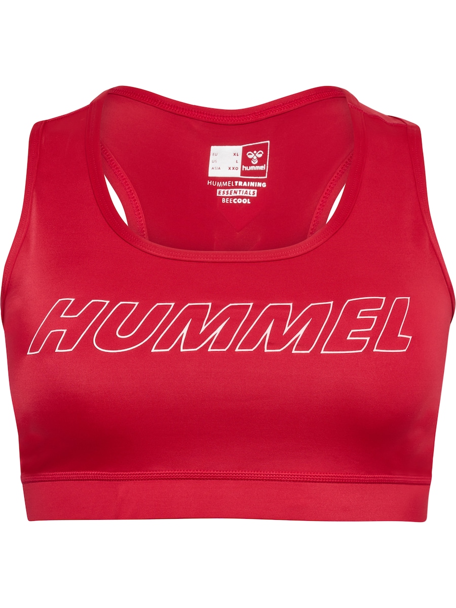 

Спортивный бюстгальтер-бралетт Hummel, красный