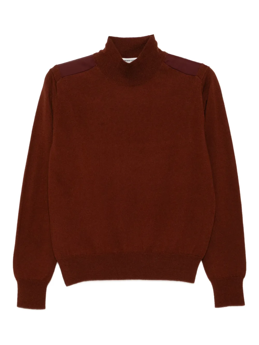 

Джемпер с вышивкой Undercover, коричневый