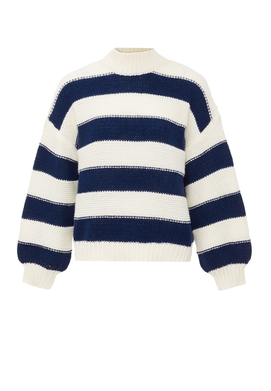 

Свитер BLONDA, цвет marine blue/Wool white