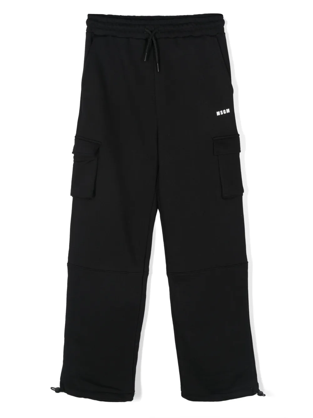 

Спортивные брюки с логотипом MSGM Kids, черный