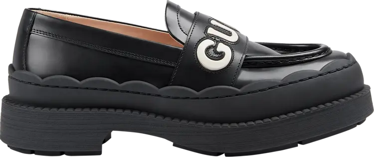 Кроссовки Gucci Wmns Loafer 'Black', черный