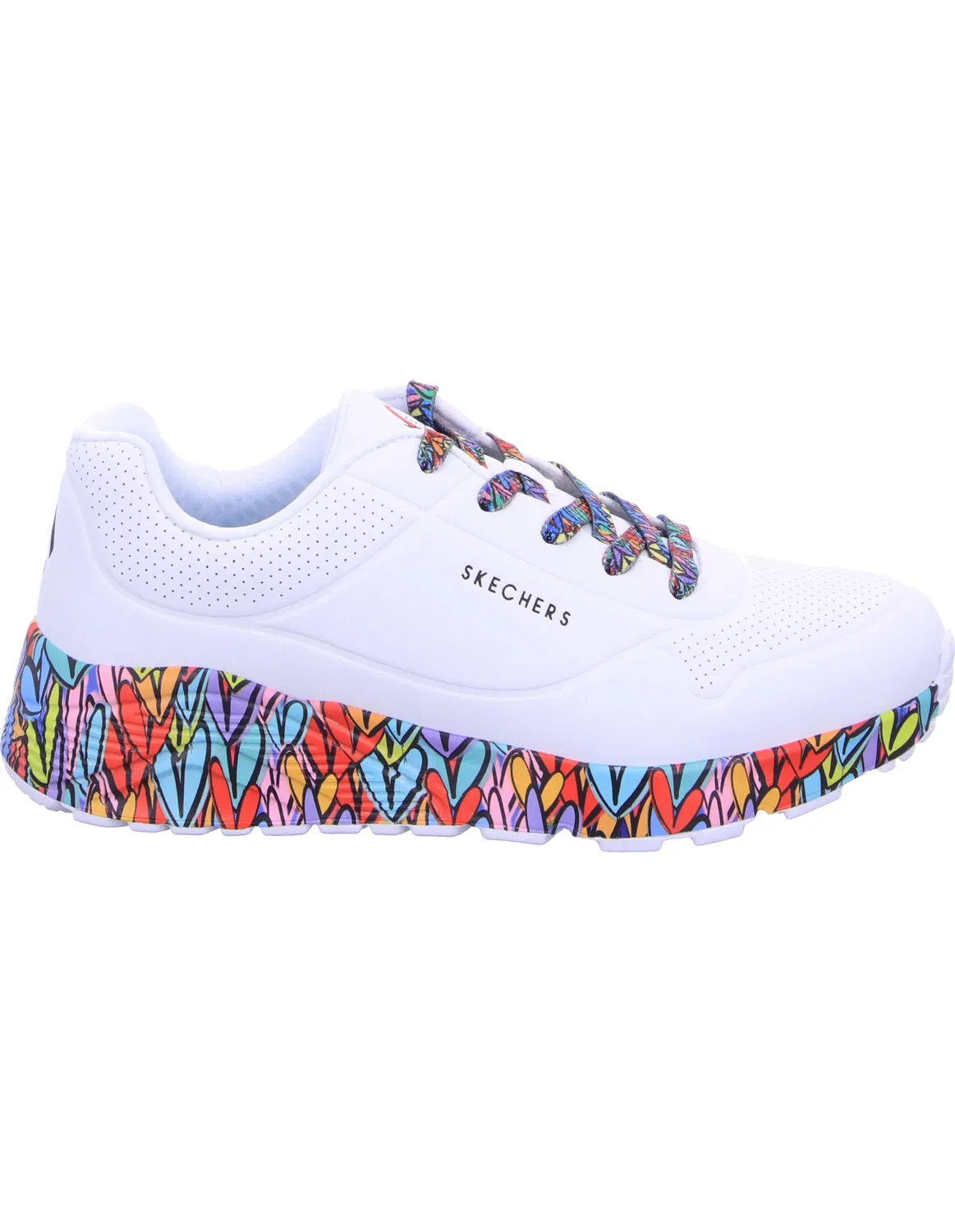 Кроссовки детские UNO LITE - SUBTLE LOVE, Skechers, белый/мульти — фото 2