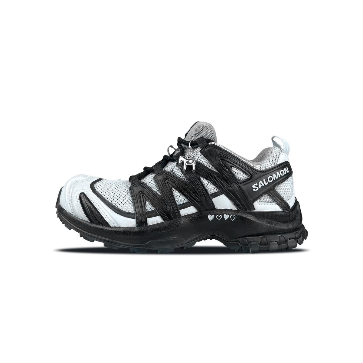 Кроссовки для трейлраннинга и тренировок XA PRO 3D Cushioning Support Low top Unisex Cyan SALOMON, черный — фото 3