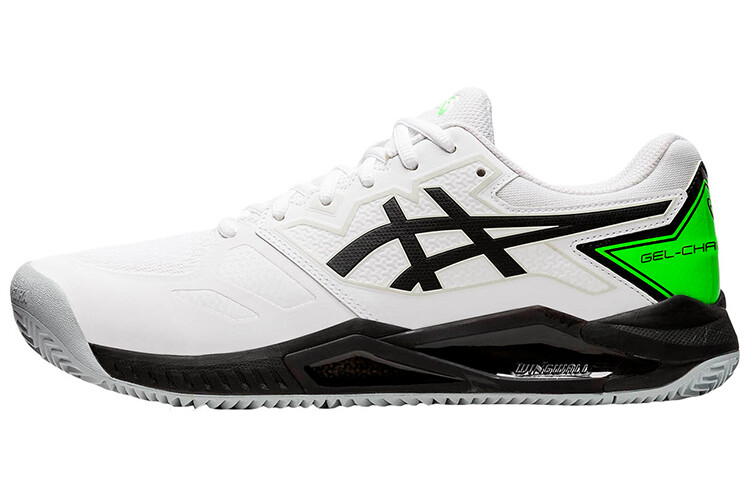 

Кроссовки мужские Gel-Challenger 13 с низким верхом, белые/зеленые Asics