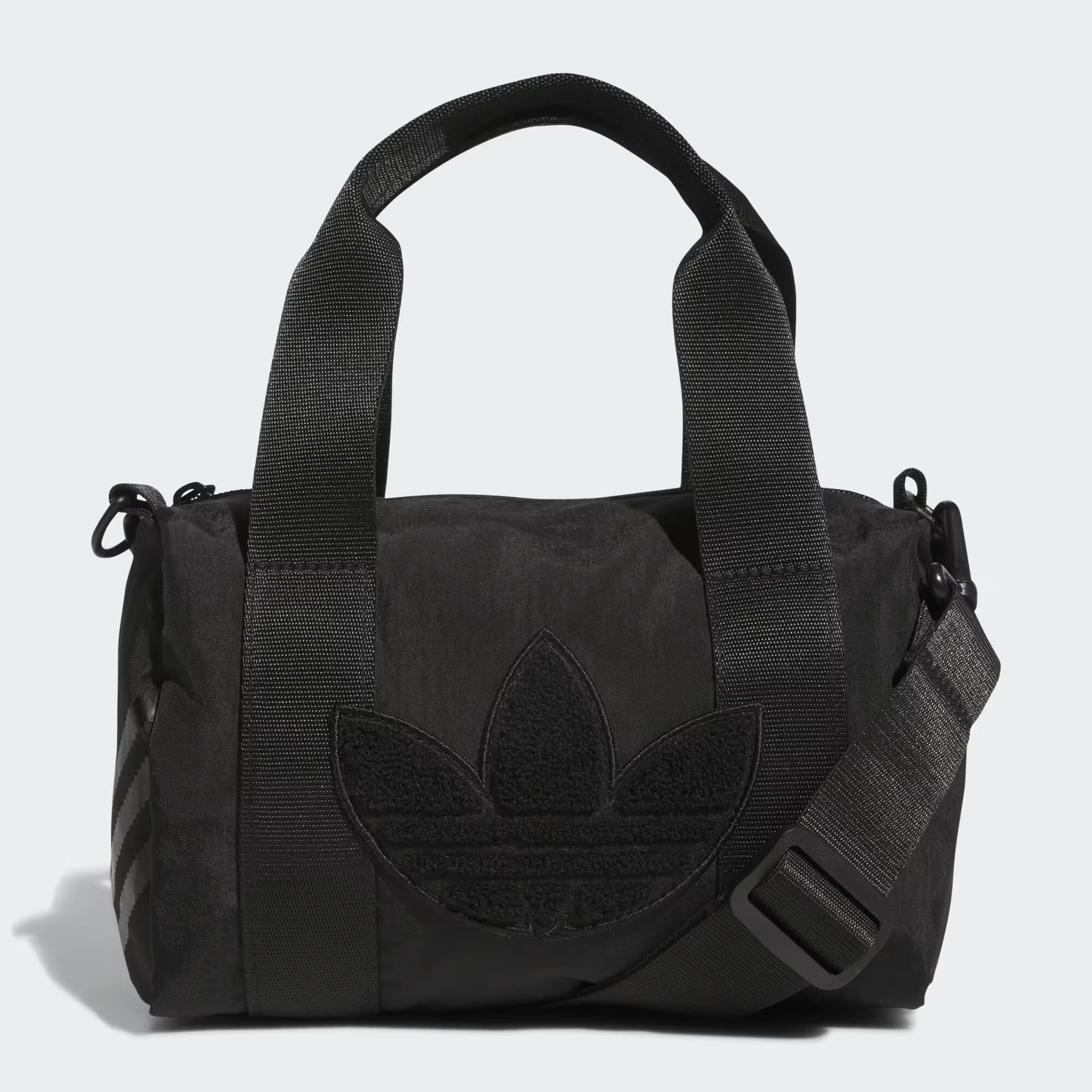 

Сумка через плечо из синели с трилистником Adidas, цвет Black